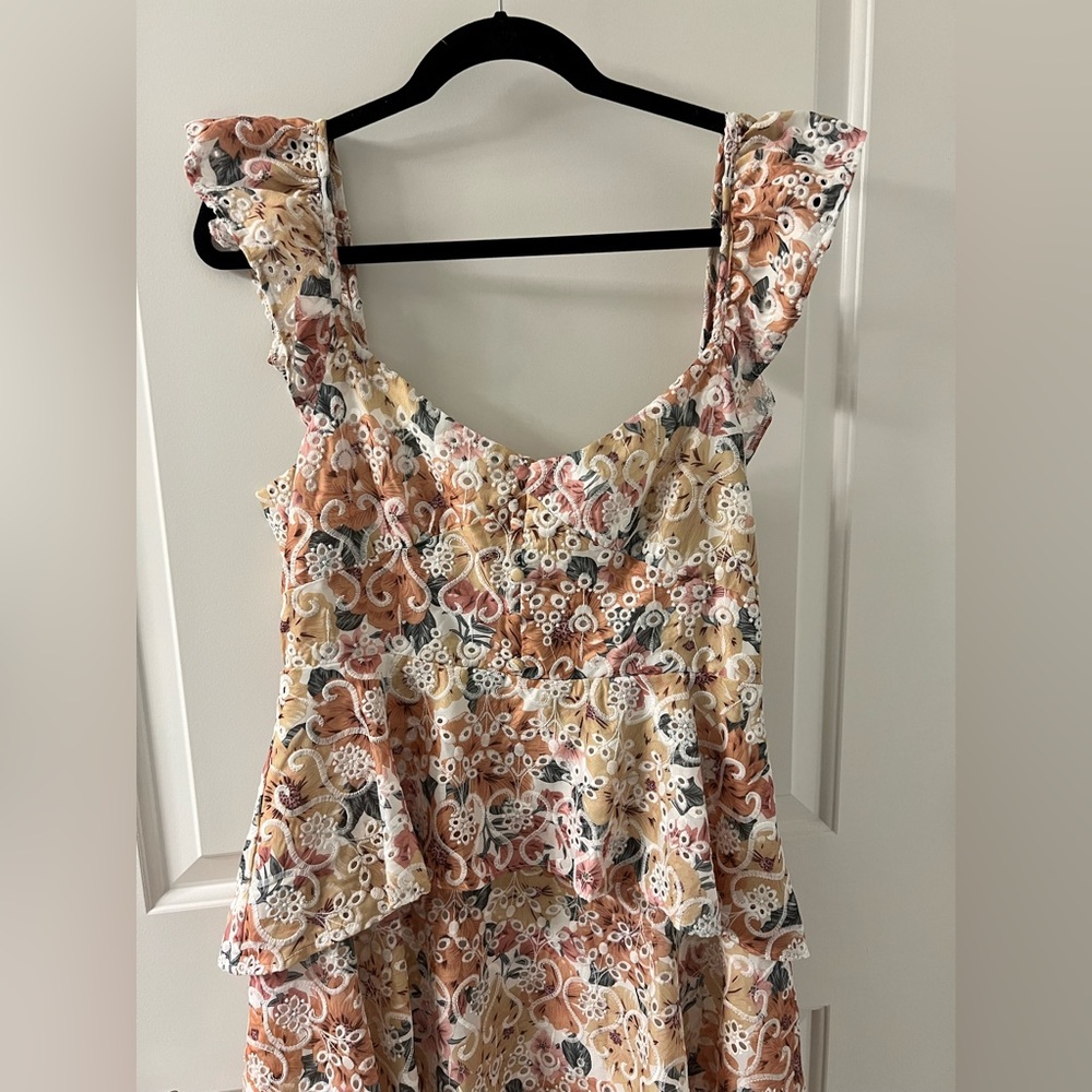 Floral Ruffle Dress